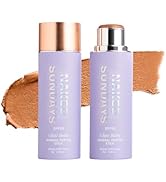 Naked Sundays SPF 50 100% Mineral Glow Balm – Peptide-Infused Multi-Tasking Blush Stick for Cheek...