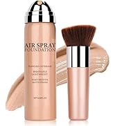 NVLEPTAP Airbrush Foundation Makeup Spray Silky Lightweight Full Coverage Foundation Face Air Cus...