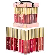 Tahari 15pc Lip Gloss Set – Lip Glosses for Women and Girls, Long-Lasting Color Lip Gloss Collect...