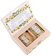 Panier des Sens - Orange Blossom Gift Set for Women - Roll On Perfume + Hand Cream + Bar Soap - T...
