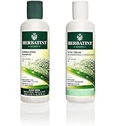 Herbatint Normalizing Shampoo + Royal Cream Conditioner 8.79 fl oz each with Aloe Vera, Jojoba Oi...