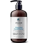Sphagnum Botanicals New Psoriasis Conditioner - Effective Argan & Olive Oil Treatment with Healin...