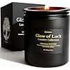 Luxury Candle Gift for Men – Cedarwood & Vetiver Soy Candle, Handcrafted Black Jar, 7.05oz, 42-Hour Burn, Premium Masculine Fragrance for Home Décor
