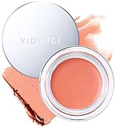VIDIVICI Millennial Glow Cream Blush 02 Rosy Dahlia - Creamy Face Cheek Blusher for Smooth & Silk...