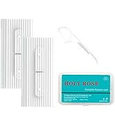 Portable Travel Flosser Dispenser Holy Rose Dental Floss Picks Storage Case with Toothpicks Floss...