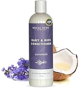 SoCal Suds & Company - Organic Baby & Kids Conditioner - Moisture Baby Hair Conditioner - Gentle ...