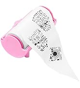 FUATY Nail Stamper Clean Sticker, Nail Stamping Gel Polish Remover Paper Nail Stamping Kit Nail A...