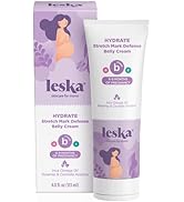 Leska Maternity Belly Cream | STAGE B: HYDRATE Stretch Mark Defense Belly Cream (Pregnancy Months...