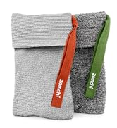 ZOMCHI 2 Pieces Different Roughness Soap Pouch and Soap Saver Pocket for Use in Shower, Body Scru...