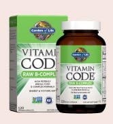 B Complex Vitamins by Garden of Live Vitamin Code Raw Multivitamin Supplement