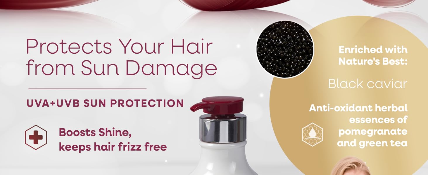 Black Caviar Professional Ultimate Styling Cream Silk Treatment Hair Protection Formula