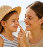 SPF50+ PA++++ Large Sun Block with Panthenol & Vitamin E | Lightweight Non-Sticky Korean Face & B...