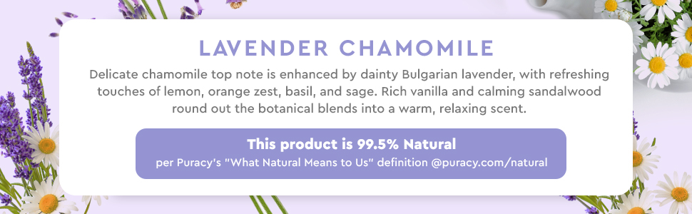 lavender chamomile scent