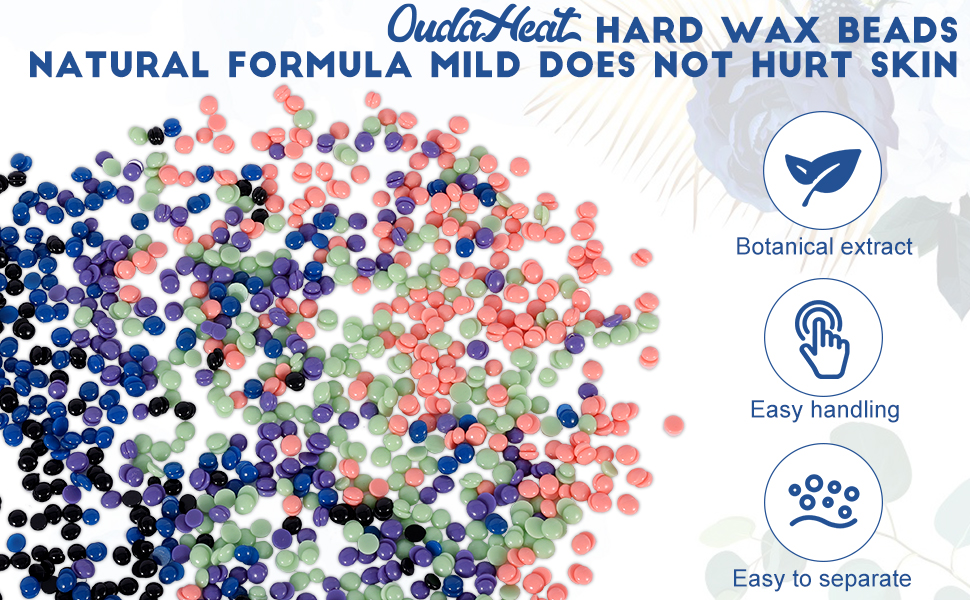 hard wax beads