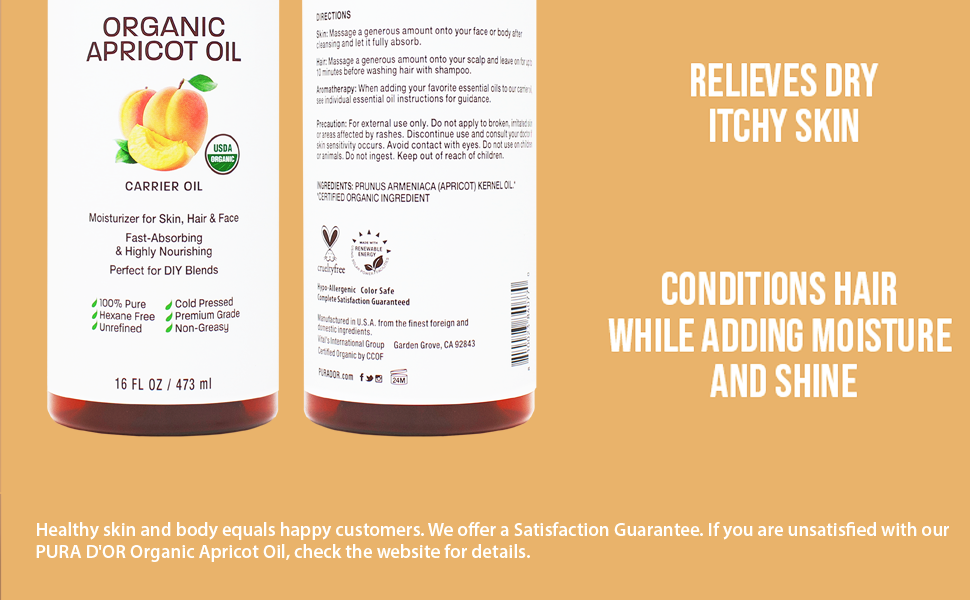 relieves dry itchy skin conditions hair adding moisture shine