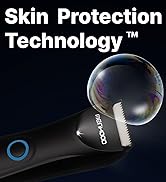 MENHOOD Balls Trimmer for Men Grooming Trimmer Mini Groin Trimmer for Men with Skin-Friendly Cera...