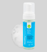 healthy hoohoo gentle foaming vulva cleanser on grey background