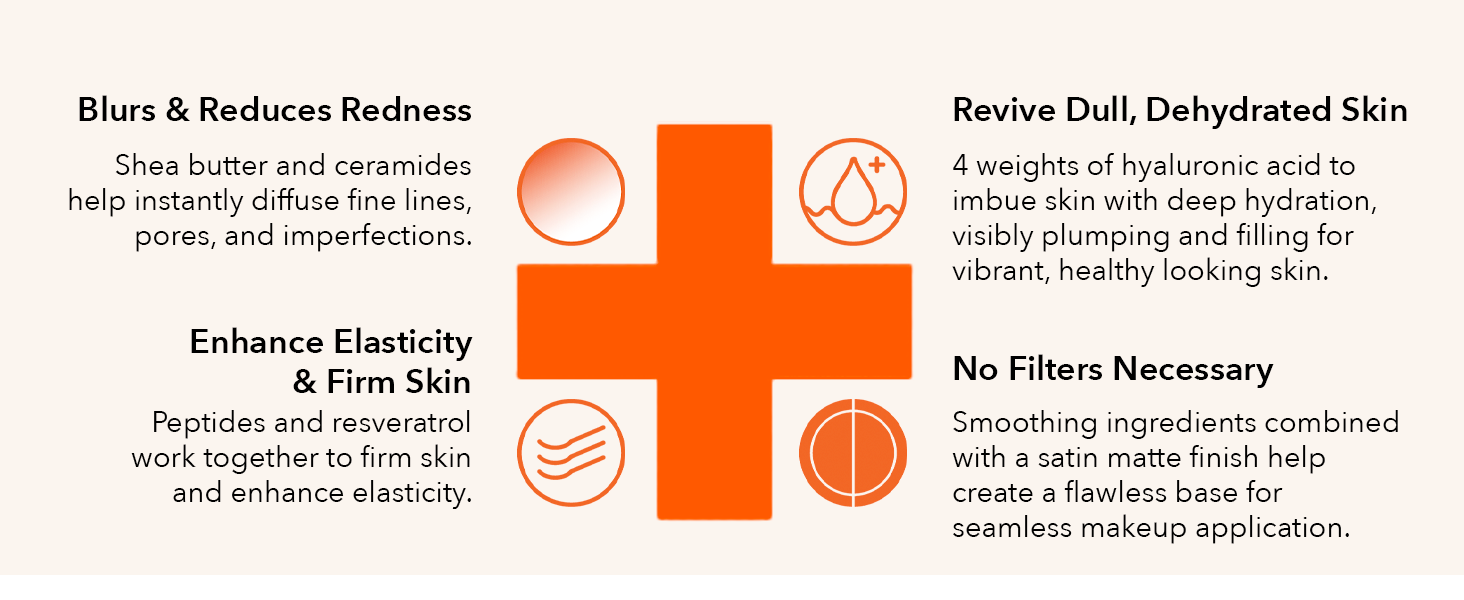 blurs & reduces redness