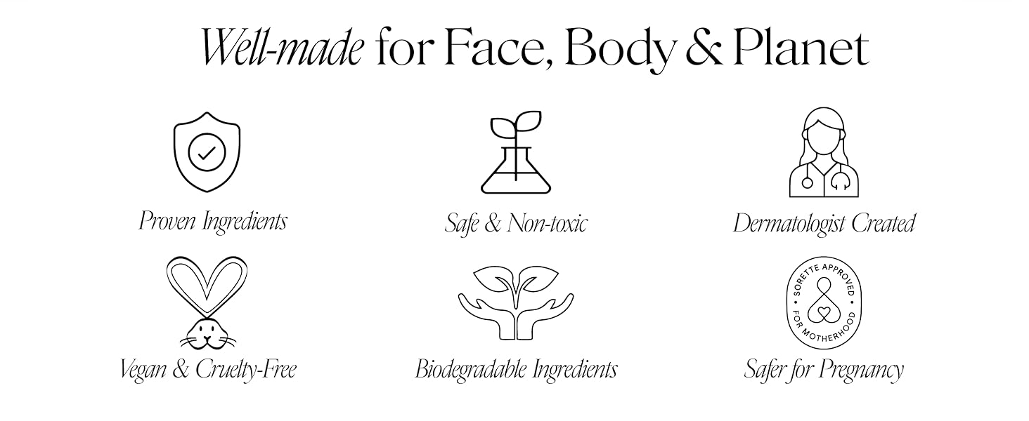 WELL-MADE for face, body, and planet