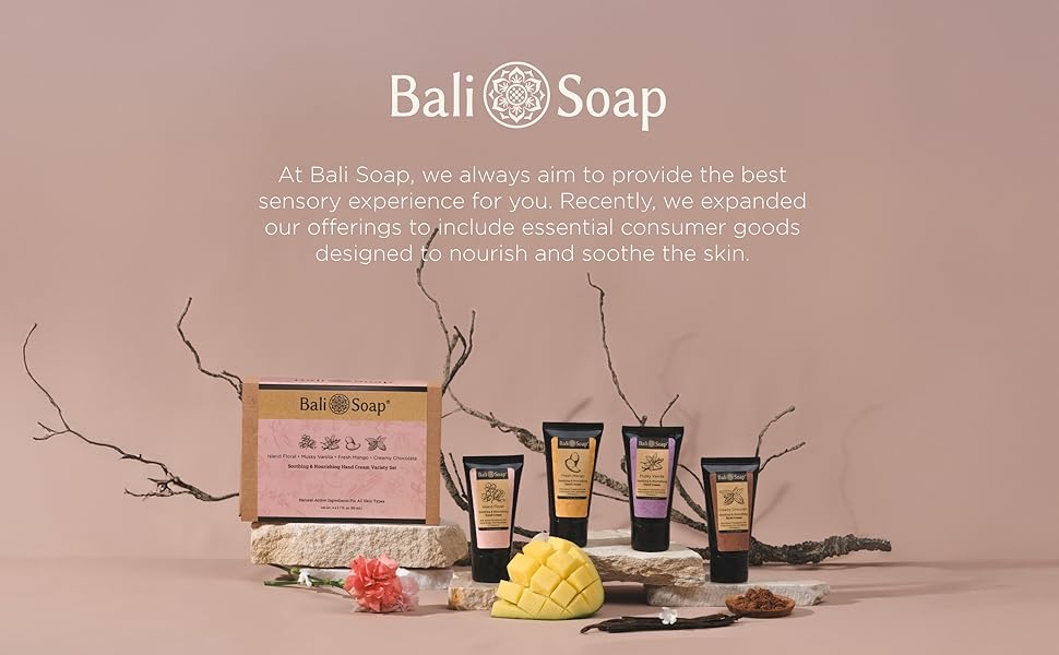 bali soap provide best sensory experience hand cream 