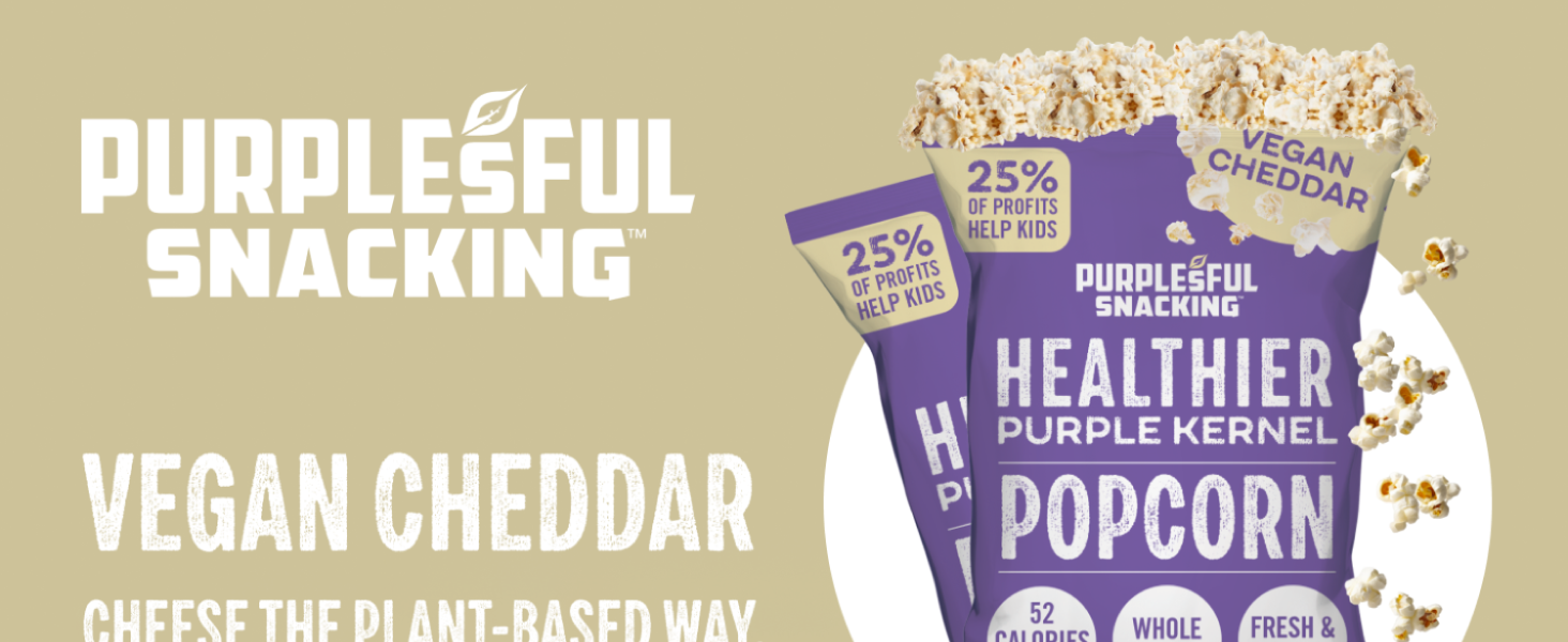 Vegan Cheddar Popcorn