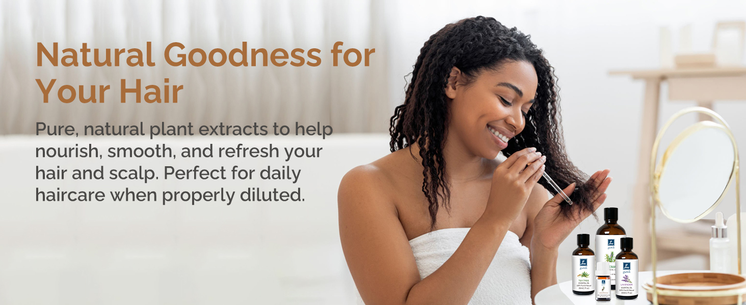 essential oils for hair and scalp