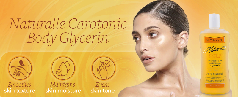 carotonic extreme body Glycerin toning skin even care smooth