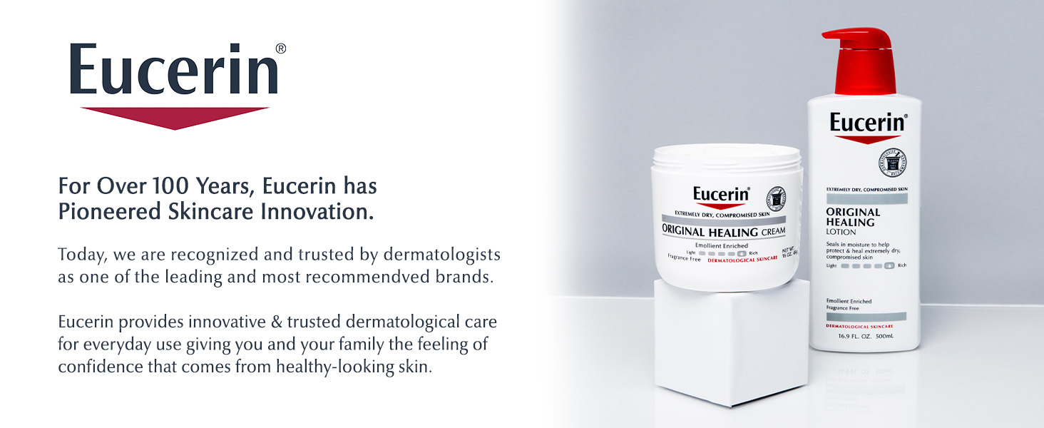 NIVEA: For over 100 years Eucerin has pioneered skincare innovation