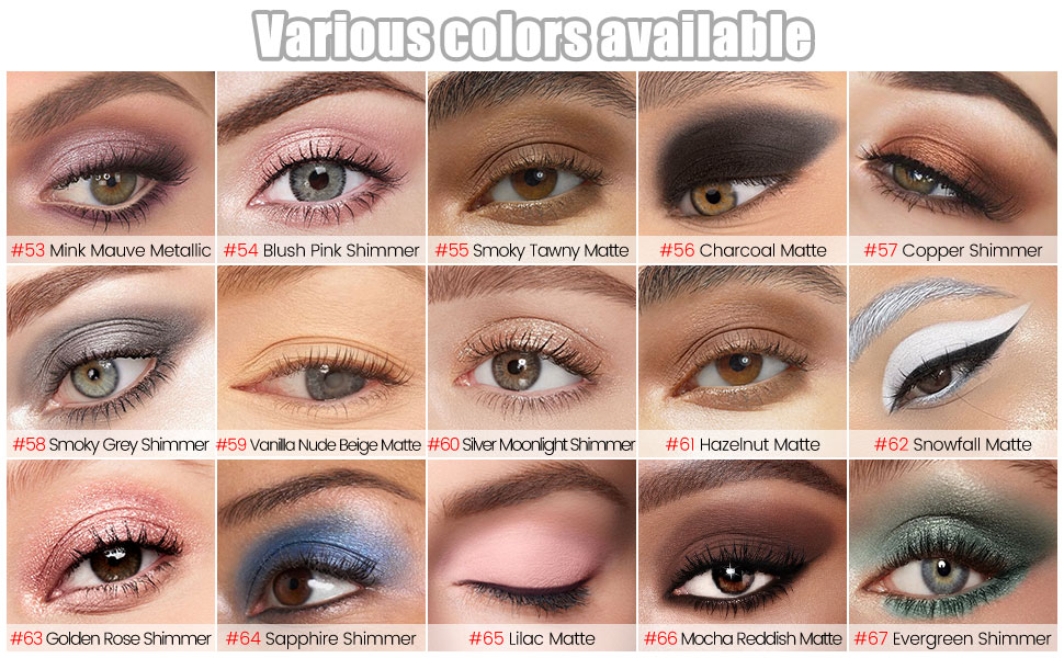 Kaely Cream Eye Shadow Sticks for Older Women