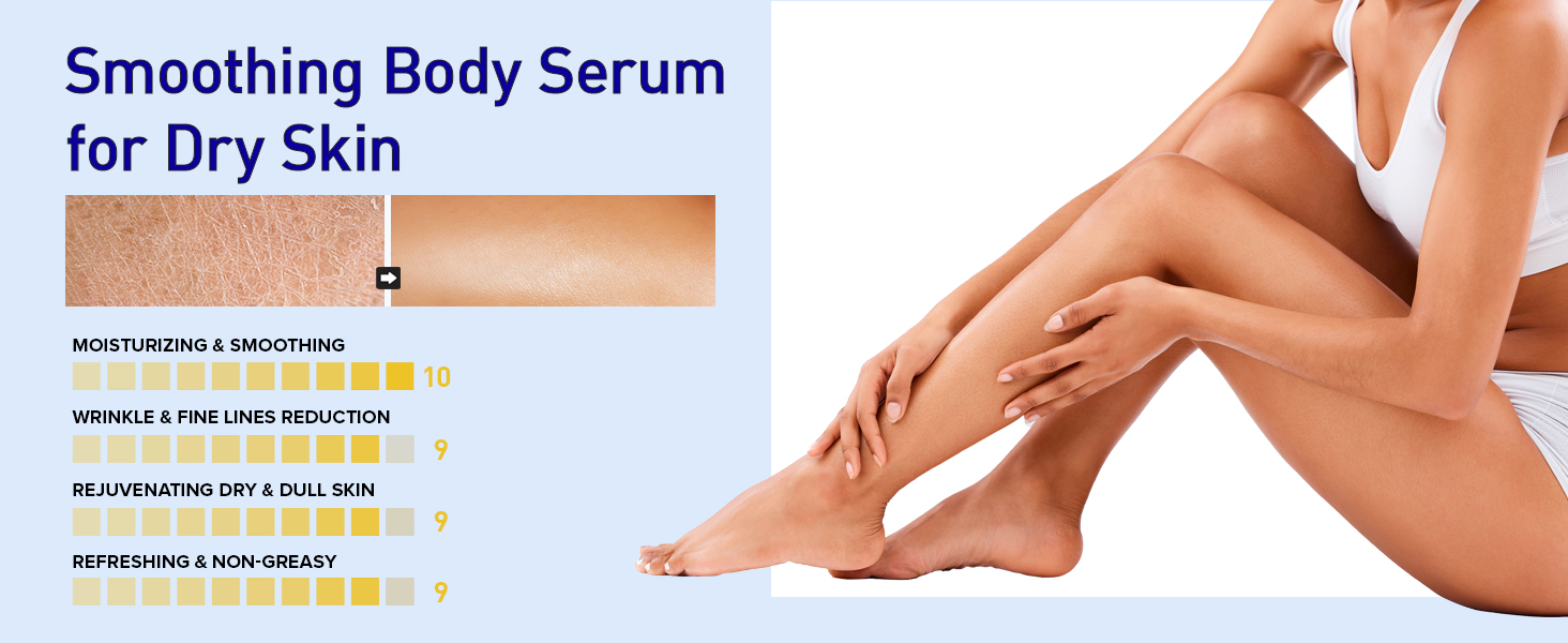 smoothing body serum