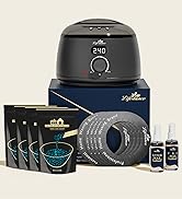 Lifestance Waxing Kit- L2 Digital Wax Warmer Hair Removal Machine- 4 Packs of Wax Beads(14.1 oz t...