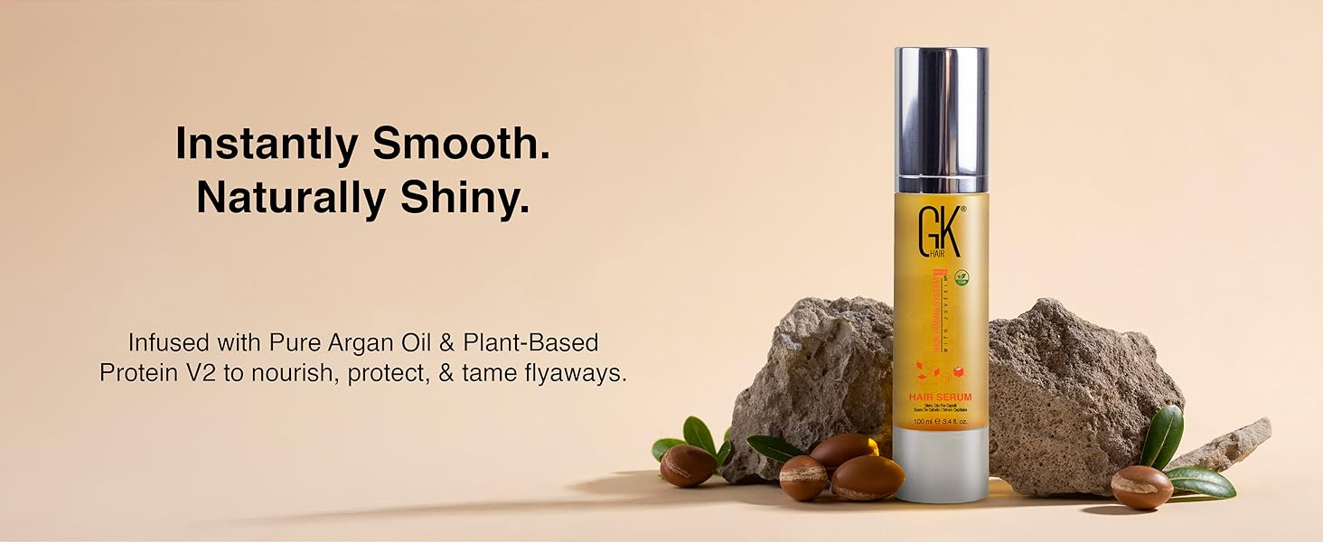 argan oil hair serum