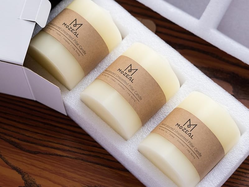 MOZEAL Pillar Candles