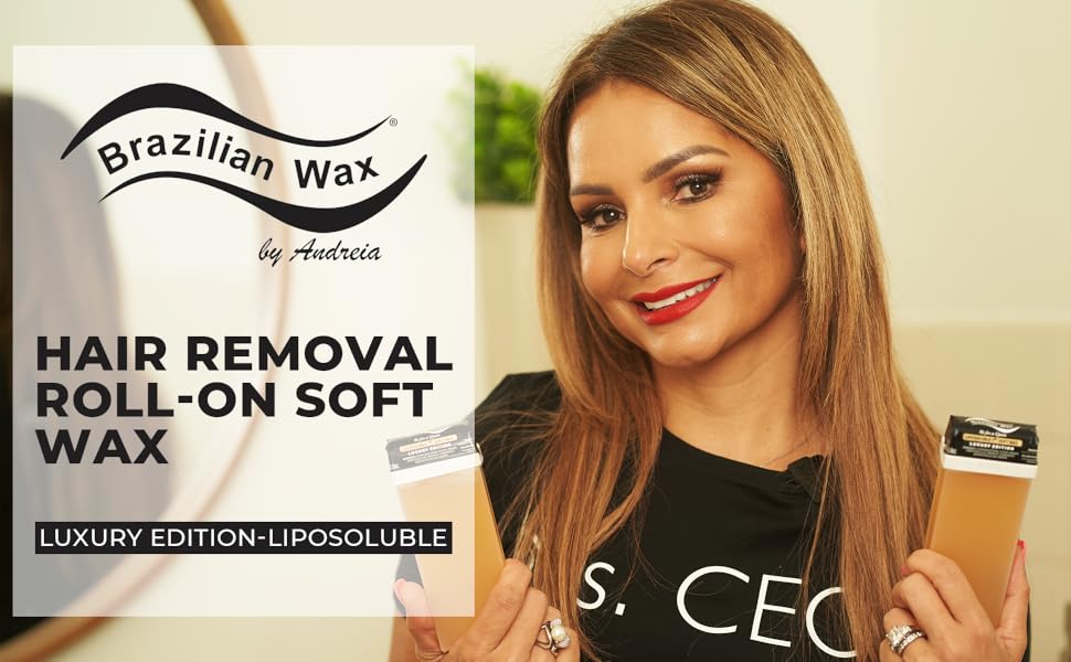 Soft wax roll-on
