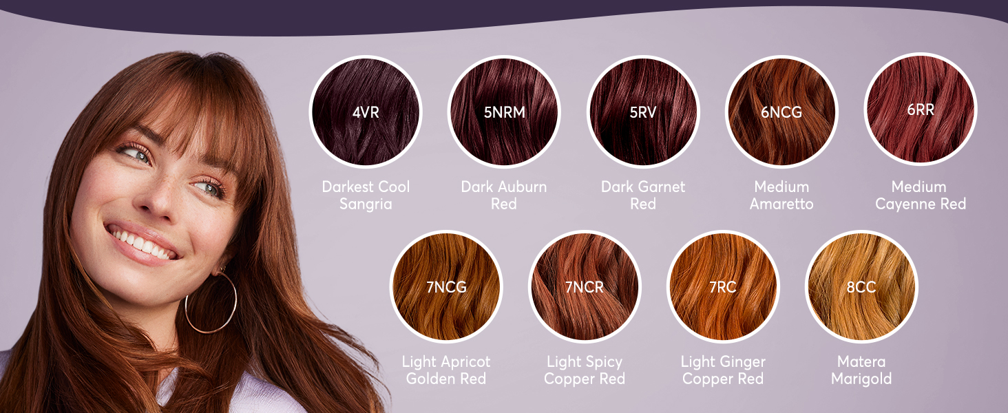 Madison Reed Radiant Hair Color Kit Shades of Red