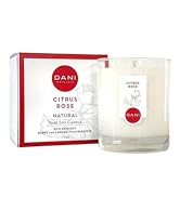DANI Naturals Citrus rose Soy Candle