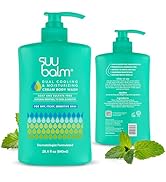 Suu Balm Anti Itch Body Wash, Psoriasis Body Wash, Eczema Body wash for adults, Moisturising Clea...