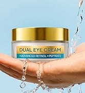 Elvira Dual Eye Cream with Advanced Retinol, Peptides, Caffeine for Puffy Eyes and Dark Circles, ...