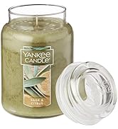 Yankee Candle Sage & Citrus Scented, Classic 22oz Large Jar Single Wick Candle, Over 110 Hours of...