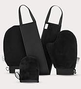 Seraphic Skincare 4-Piece Self Tanner Kit - Includes Premium Exfoliating Self Tanner Mitt