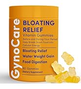 Bloating Relief Gummies for Women | Supports Period Bloat, Digestion & Water Weight Balance | Hel...