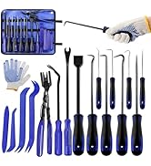 YTDTKJ 16 PCS Hook and Pick Tool Set, Clip Removal Tool, Mechanic Tools Set, Car Repair Tools Set...