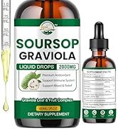 Nature's live Soursop Graviola Liquid Drop, Soursop Bitters Liquid for Cell Support & Regeneratio...