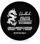 Billy Jealousy Headlock Hair Molding Cream, Hair Styling Cream for Men with Strong All-Day Hold, ...