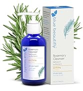 Blue Beautifly Rosemary Deep Pore Cleanser - Removes Dirt, Pollutants, & Makeup - No Sulfates, SL...