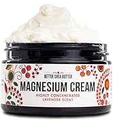 Magnesium Good Night Cream | Relieves Muscle Tension and Leg Cramps | Night Lotion Safe for Pregn...