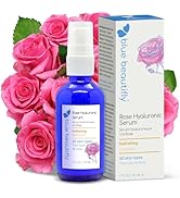 Blue Beautifly Pure Rose Hyaluronic Acid Serum for Face - True Anti-Aging Elixir with 2% HA-Hi & ...