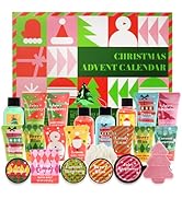 BODY & EARTH # LOVE Limited Edition Advent Calendar Hand Cream Gift Sets-24 Days of Beauty Advent...