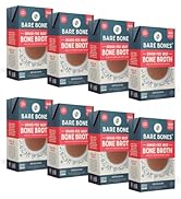 Bare Bones Grass-Fed Beef Bone Broth | Pour w/Pasture Raised Protein & Collagen for Cooking & Sip...