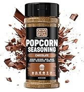 Popcorn Seasoning Chocolate Powder Mix - Gluten Free & Low Sodium Cocoa Powder Blend for Coffee, ...